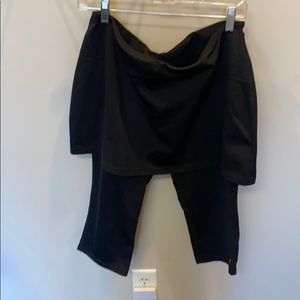 Athleta skirt/leggings XL